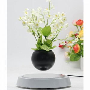 MỚI 360 xoay maglev nổi lơ lửng không khí trồng chậu chậu cây cảnh