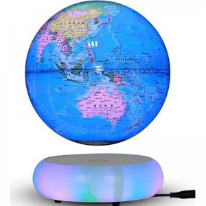 360 maglev xoay tròn bay lên toàn cầu PA-0726 quả cầu đáy nổi 6 inch 7inch 8inch